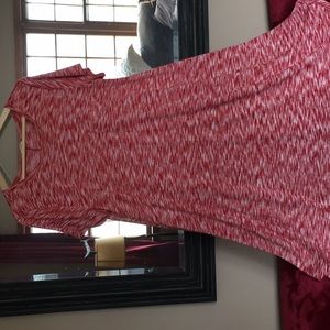 LuLaRoe red/white Carly